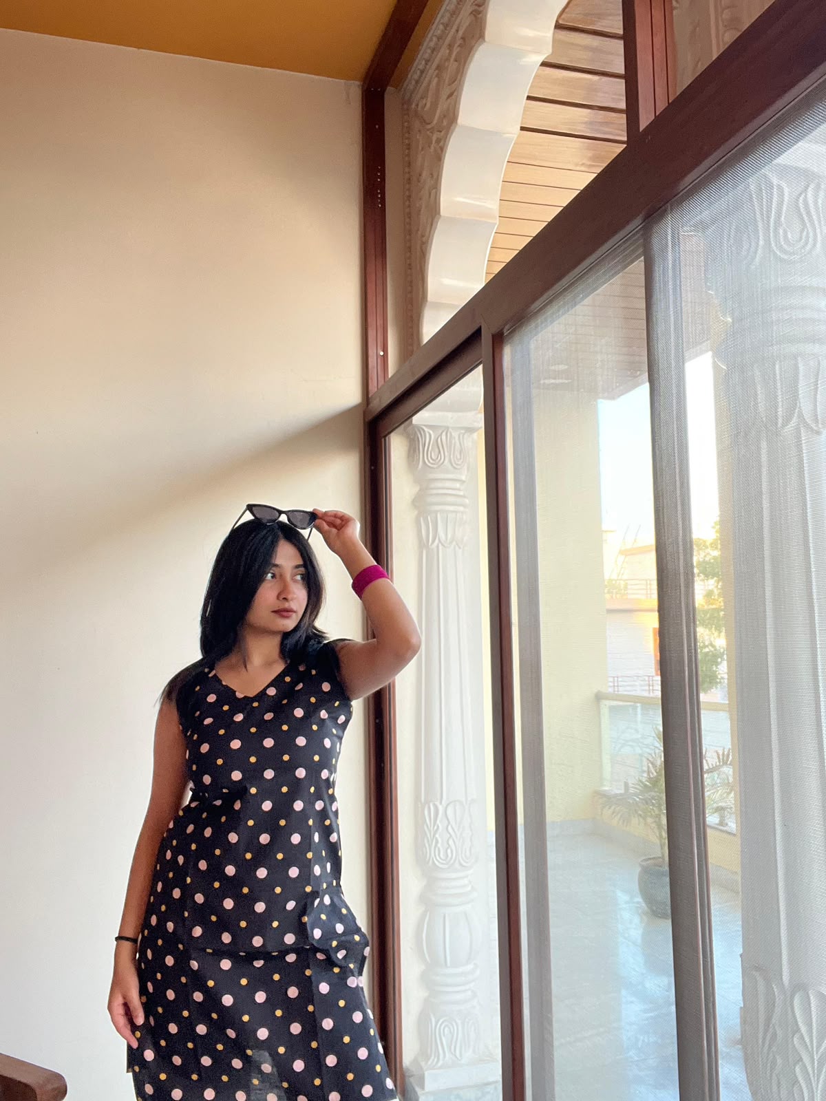BLACK POLKA DOT
