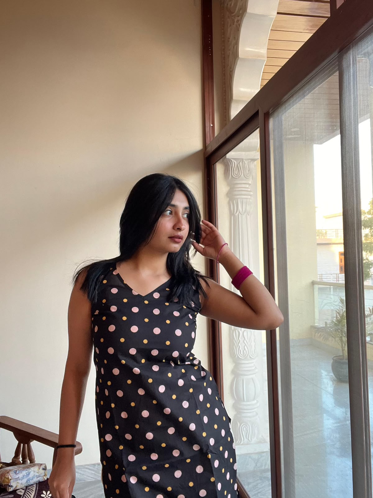 BLACK POLKA DOT